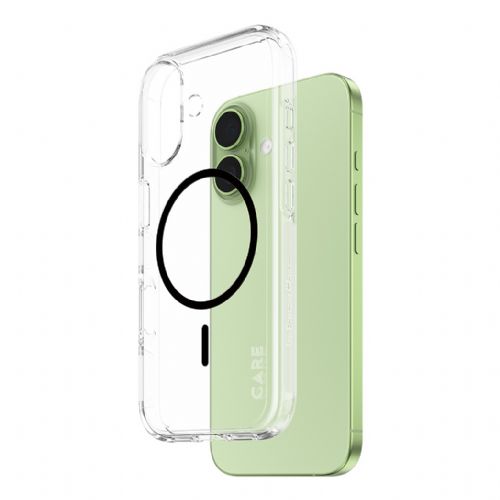 Ovitek za telefon PanzerGlass Care by Flagship 9821131885 za iPhone 17, TPU, odporen na praske in udarce, 100 % reciklirani materiali, MagSafe kompatibilen