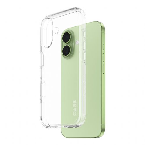 Ovitek za telefon PanzerGlass Care by Flagship 9821131886, prozoren, za iPhone 17, 100 % recikliran material, odporen na praske in udarce, izboljšana zaščita kamere