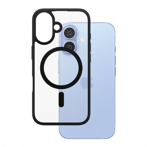 Ovitek PanzerGlass HardCase z MagSAFE za iPhone 16, prozoren