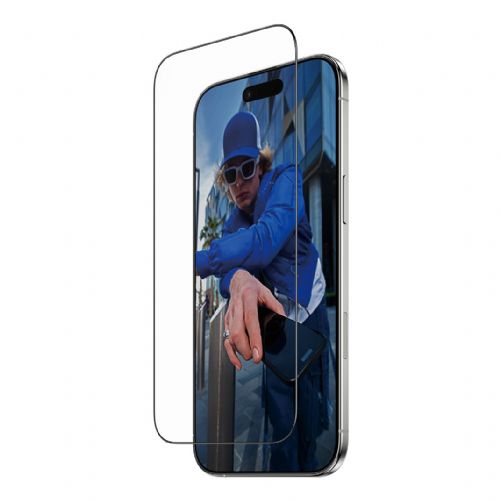 Zaščitno steklo PanzerGlass črno za iPhone Air UWF Fastfit