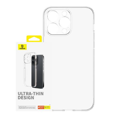 Ovitek za telefon iPhone 15 ProMax Baseus OS-Lucent Series (prozoren)