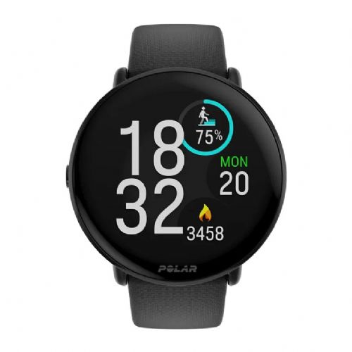 Pametna ura Polar IGNITE 3 SL črna AMOLED zaslon, GPS, merilec srčnega utripa, vodoodpornost 30 ATM, S/L pašček