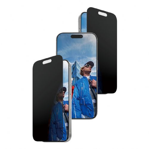 Zaščita za zaslon PanzerGlass PRIVACY SCREEN PROTECTOR W. BLA, za iPhone 17 in iPhone 16 Pro