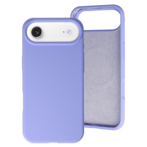 RainBow Liquid silikonski ovitek z MagSafe za iPhone 17 Air - vijola