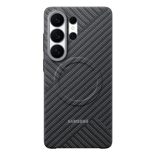 Ovitek za telefon Samsung Galaxy S26 Ultra karbon magneten temno siv odporen na praske