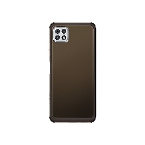 Prozoren ovitek za Samsung Galaxy A22, črne barve