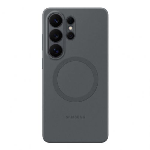 Silikonski magnetni ovitek za Samsung Galaxy S26 Ultra, črn