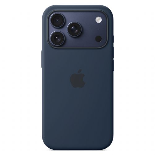 Silikonski ovitek za iPhone 17 Pro z MagSafe (polnoč)