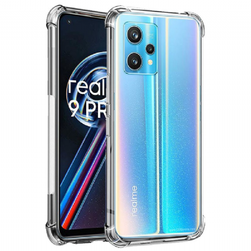 Silikonski ovitek ANTISHOCK za Realme 9 / Realme 9 Pro Plus - prozoren