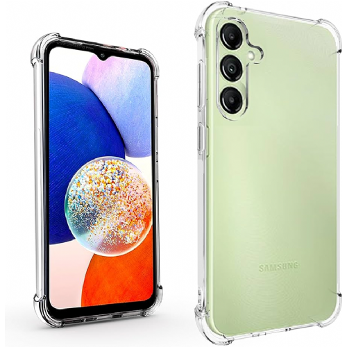 Silikonski ovitek ANTISHOCK za Samsung Galaxy A35  - prozoren
