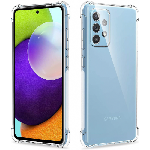 Silikonski ovitek ANTISHOCK za Samsung Galaxy A73 5G - prozoren