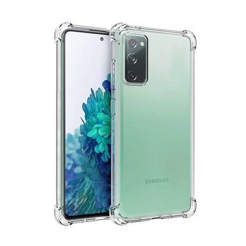 Silikonski ovitek ANTISHOCK za Samsung Galaxy S21 FE G990 - prozoren