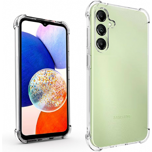 Silikonski ovitek ANTISHOCK za Samsung Galaxy S25 - prozoren