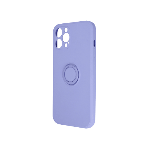 Silikonski ovitek Liquid Ring za Xiaomi Redmi 10C - vijola