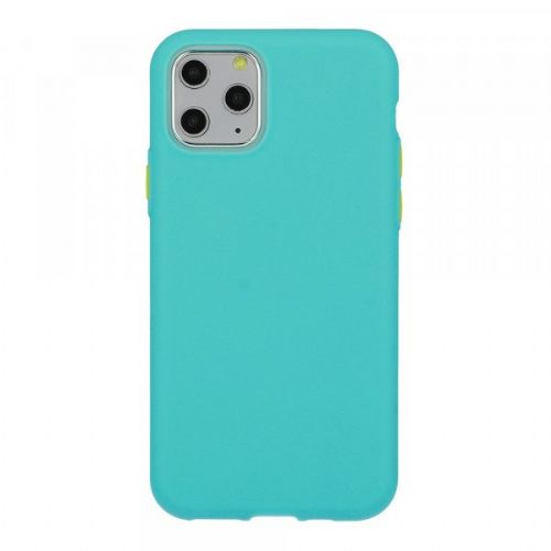 Silikonski ovitek NEON za iPhone 12 / 12 Pro - mint