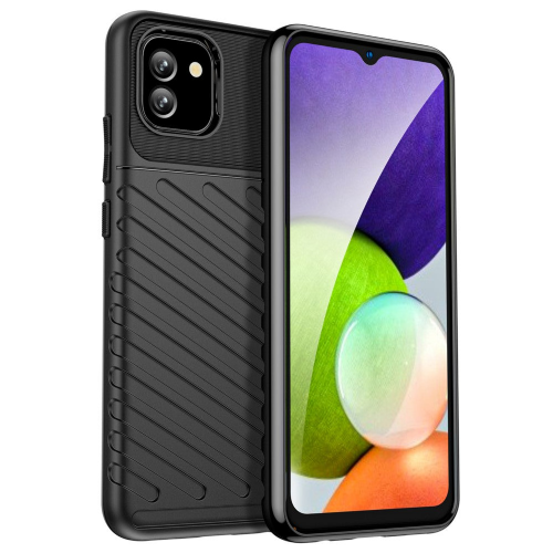 Silikonski ovitek Thunder Armor za Samsung Galaxy A03 LTE A035 - črn