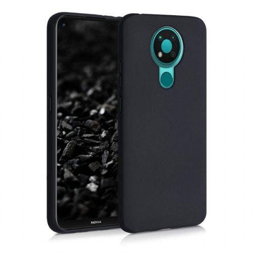 Silikonski ovitek za Nokia 3.4 - mat črn