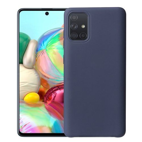 Silikonski ovitek za Realme C21 - mat moder