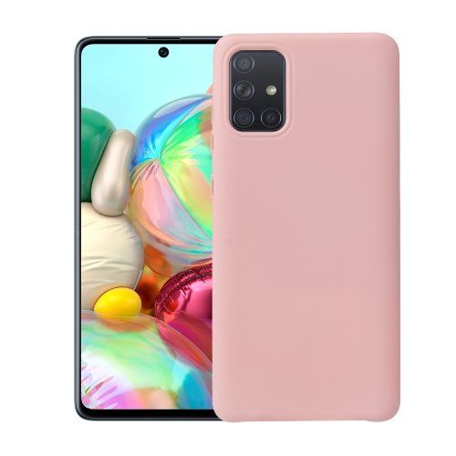 Silikonski ovitek za Realme C21 - mat roza