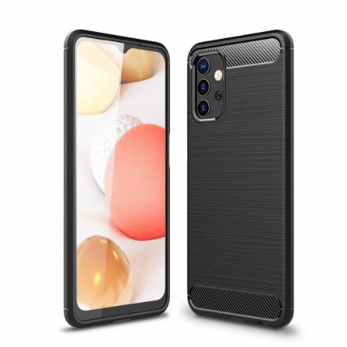 Silikonski ovitek za Samsung Galaxy A13 LTE A135 - mat carbon črn