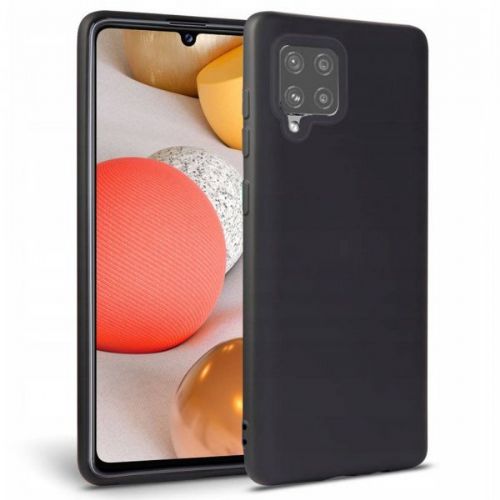 Silikonski ovitek za Samsung Galaxy A42 5G A426 - mat črn