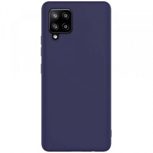 Silikonski ovitek za Samsung Galaxy A42 5G A426 - mat moder