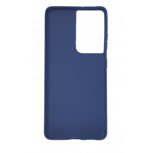 Silikonski ovitek za Samsung Galaxy S21 Ultra G998  - mat moder