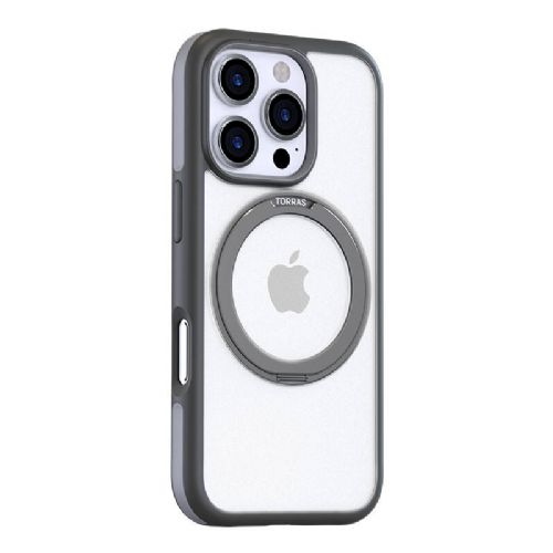 Ovitek Torras Ostand R Fusion za iPhone 16 ProMax (siv)