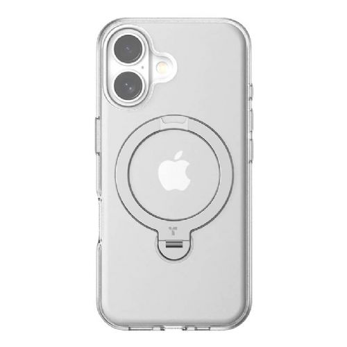 Ovitek Torras Ostand Spin za iPhone 16 (prozoren)