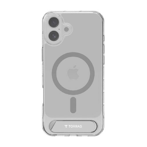 Ovitek Torras Pstand Series za iPhone 16 (prozoren)