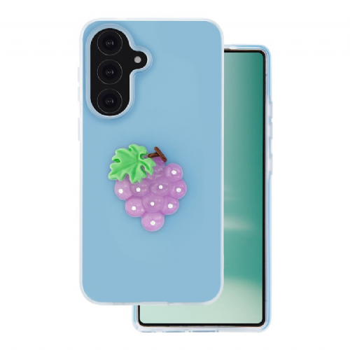 Ovitek Tutti Frutti za Samsung Galaxy A57, 2v1 silikonski, TPU + PC, frosted efekt, zaščita pred udarci, modre barve
