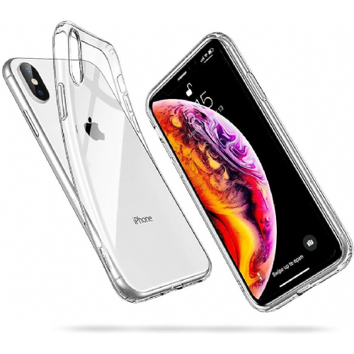 Ultra tanek silikonski ovitek za iPhone 17 - prozoren