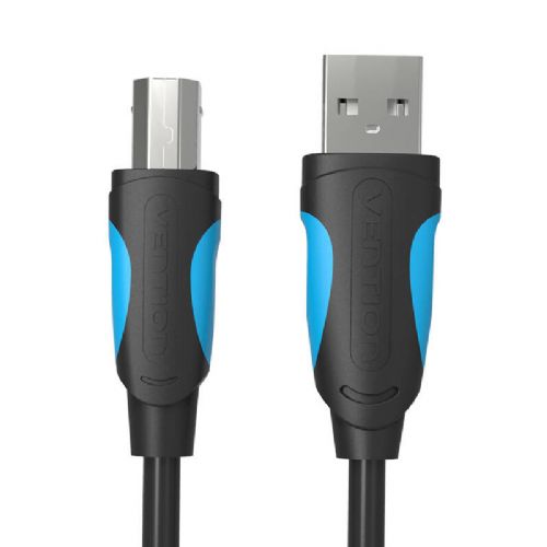 USB 2.0 A na USB-B tiskalniški kabel Vention VAS-A16-B100 1m črn