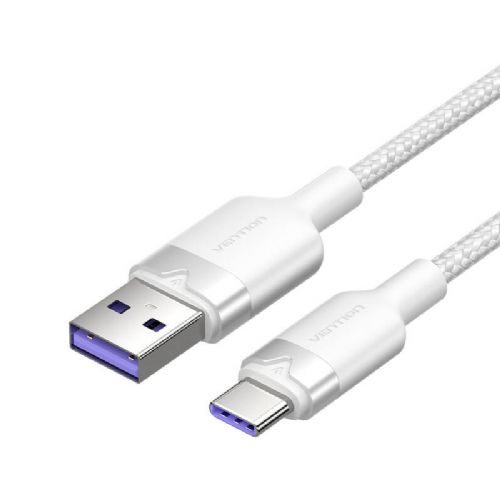 Kabel USB 2.0 A na USB-C 6A Vention CTOWF 1M (bel)