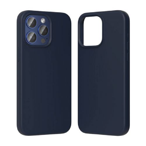 Silikonski ovitek Vention KUFL0-40 za iPhone 15 Pro Max (moder)