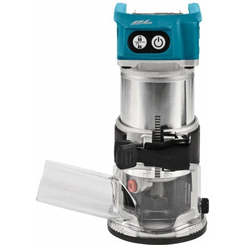 Akumulatorski multifunkcijski rezkalnik Makita DRT50Z, 18 V, brez baterije in polnilca, brezkrtačni motor, modra/srebrna