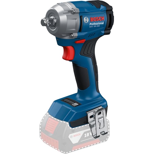 Akumulatorski udarni vijačnik Bosch GDS 18V-350 Professional solo, 18 V (moder, brez baterije in polnilnika