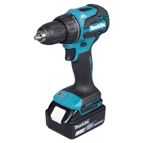 Akumulatorski vrtalnik Makita  DDF490Z, 18 V (modro/črn, brez baterije in polnilnika)
