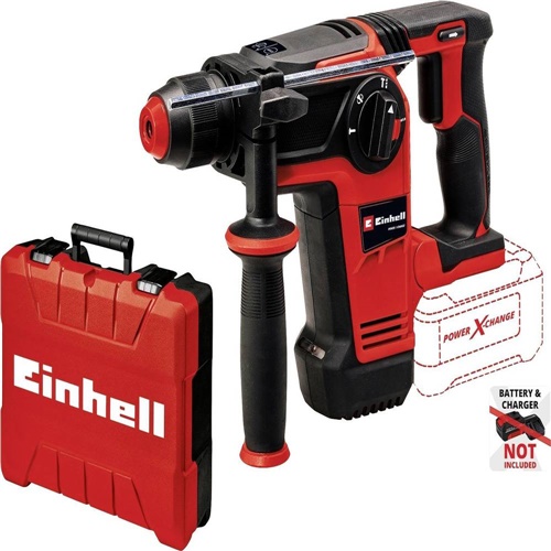 Akumulatorsko vrtalno kladivo Einhell TP-HD 18/26 Li BL - Solo, brez baterije in polnilca, 18V, rdeča/črna