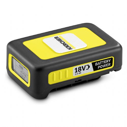 Baterija za akumulatorsko orodje Kärcher 18 V 2,5 Ah Li-ion, LCD-zaslon, za serijo Battery Power