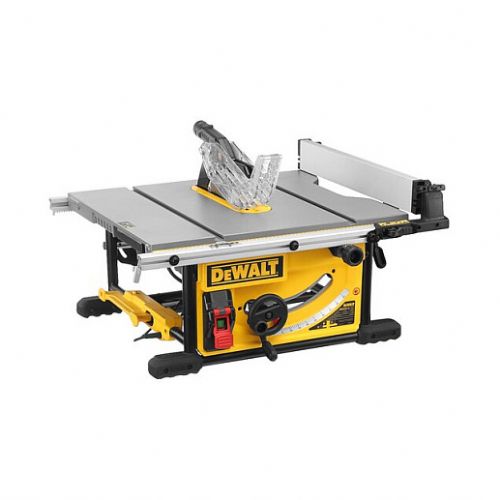 Namizna žaga DeWalt DWE7492 2000W, 250 mm, širina reza 825 mm, aluminijasta plošča, prenosna 26,6 kg