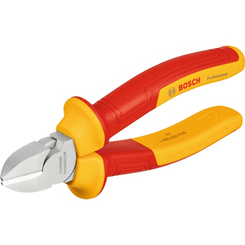 Diagonalne stranske klešče Bosch VDE  Professional 160 mm (rdeče/rumene)
