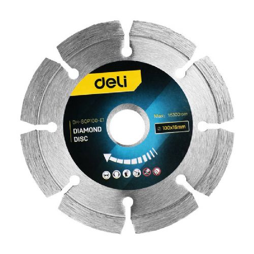 Diamantna segmentna rezalna plošča 100x16mm