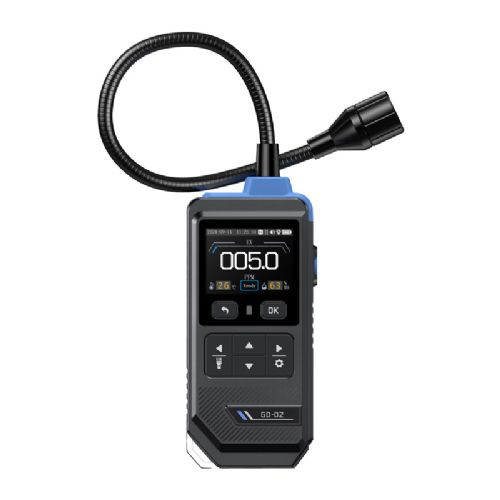 Detektor gorljivih plinov FNIRSI GD-02, IPS zaslon, 50.000 ppm, 36 cm sonda, 1500 mAh