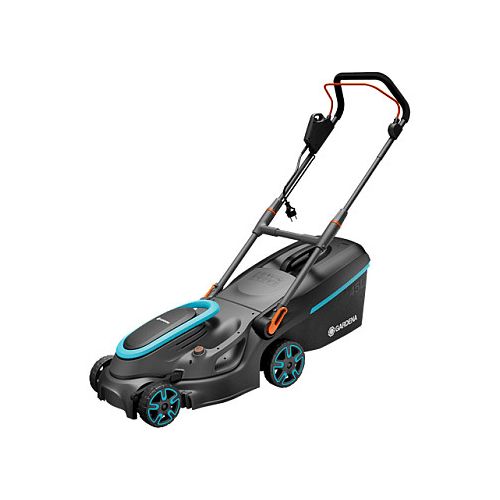 Vrtna kosilnica Gardena PowerMax 37/1800 G2, 1800 W, 37 cm širina, 500 m², 45 l košara, teleskopski ročaj