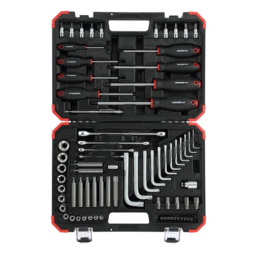 Set orodja za montažo TX 1/4" + 1/2" 75 delni Gedore 3301575