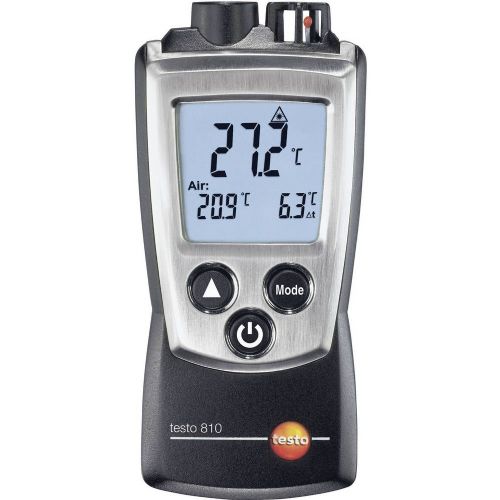 Infrardeči termometer testo 810 optika 6:1 -30 do +300 °C kontaktno merjenje, kalibracija narejena po: delovnih standardih