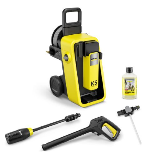 Visokotlačni čistilec Kärcher K5 Comfort Premium 1.324-800.0, 145 bar, 500 l/h, vodno hlajen motor, PremiumFlex cev, kolut za cev