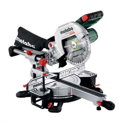 Akumulatorska žaga Metabo KGS 18 LTX BL 216, brezkrtačni motor, 18 V, rezalna zmogljivost 215 x 40 mm, globina reza 70 mm, teža 12,8 kg