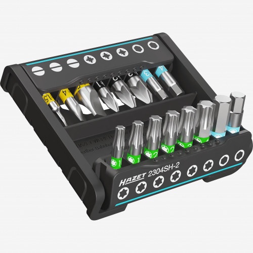Komplet nastavkov Hazet SmartHolder 2304SH-2, 1/4" (črn, 16 kosov)